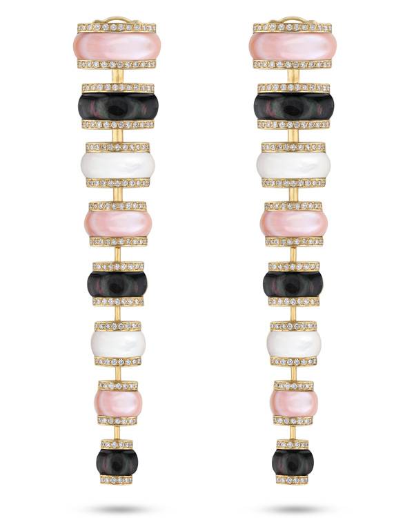 Noora Shawqi Maldivian shell earrings