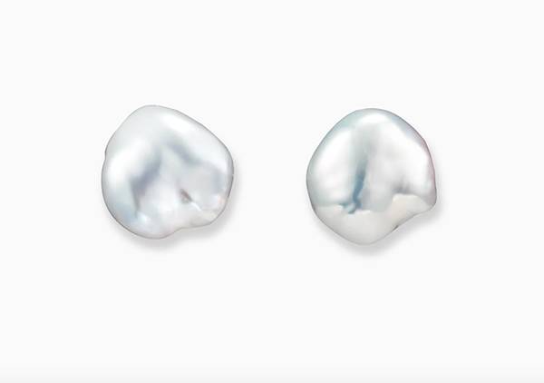 Agmes baroque pearl studs
