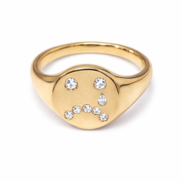 Zanni NY sad face ring