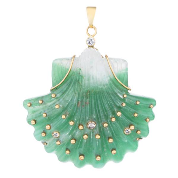 CCWW green jade shell