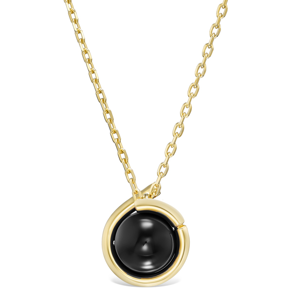 Tabayer Oera black agate pendant