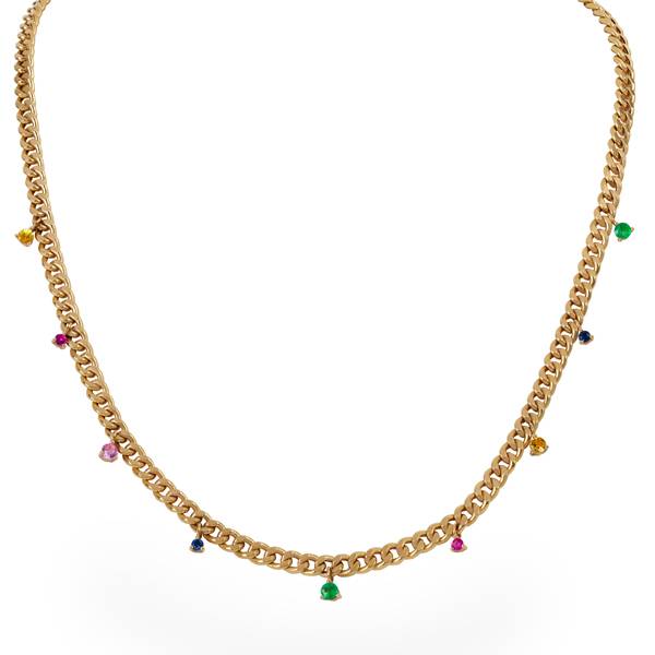 Soleil Leon cuban chain necklace