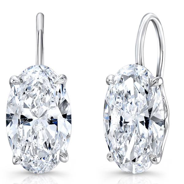 Rahaminov Moval diamond earrings