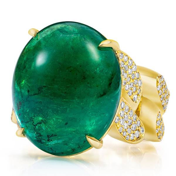 Mindi Mond emerald ring