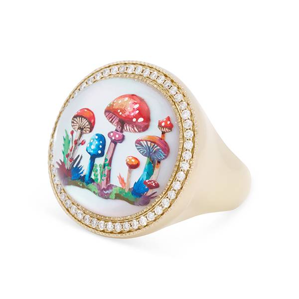 Jacquie Aiche Mushroom Garden ring