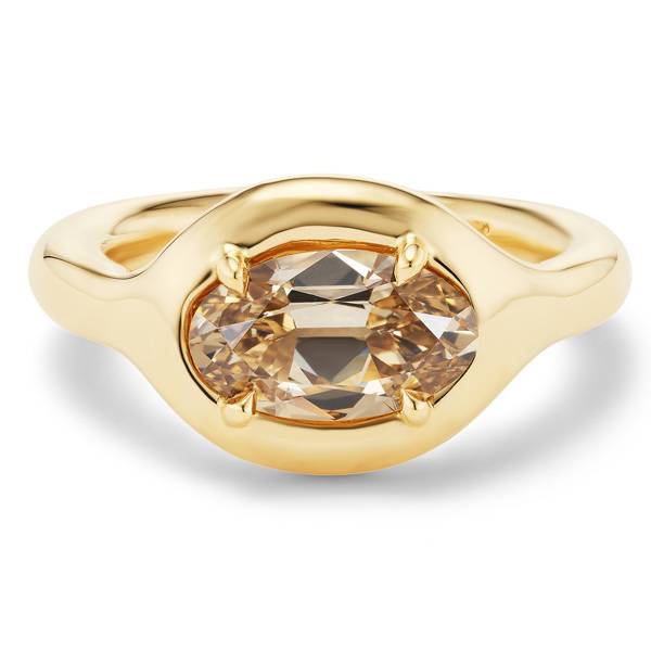 Vanessa Fernandez brown diamond ring