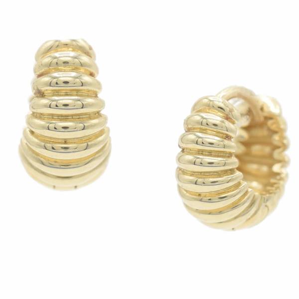 Bondeye gold huggie earrings
