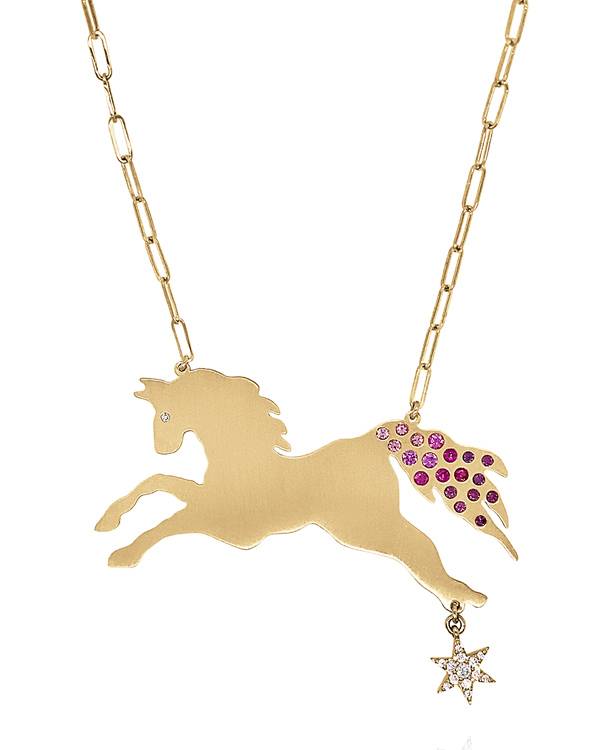 Claudia Mae horse necklace