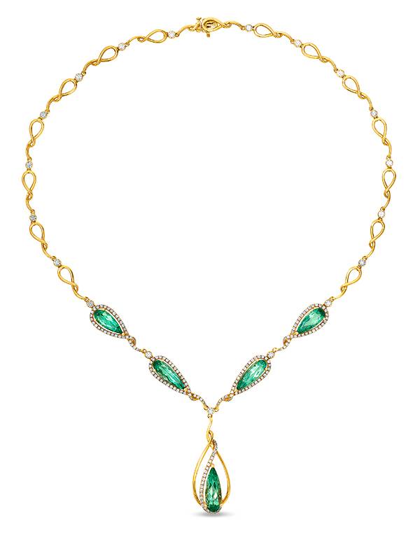 Le Vian neon green tourmaline