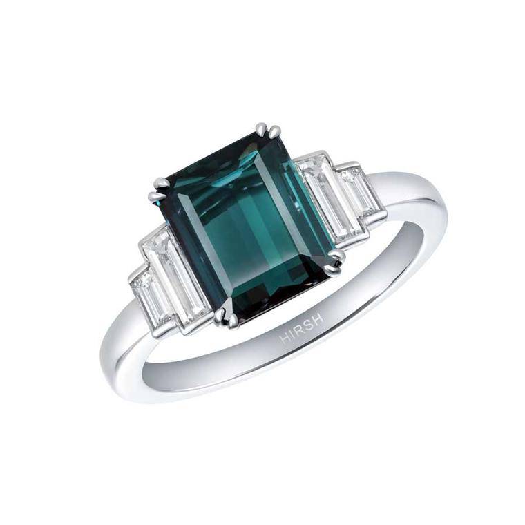 Artemis green Alexandrite ring by Hirsh London