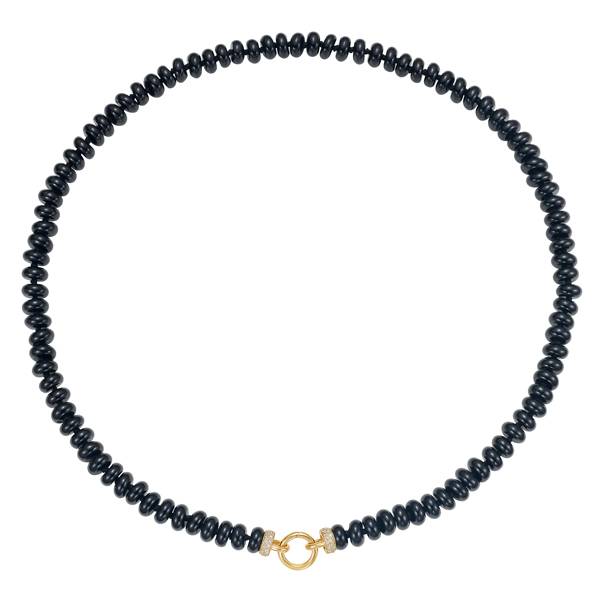 Lionheart onyx necklace