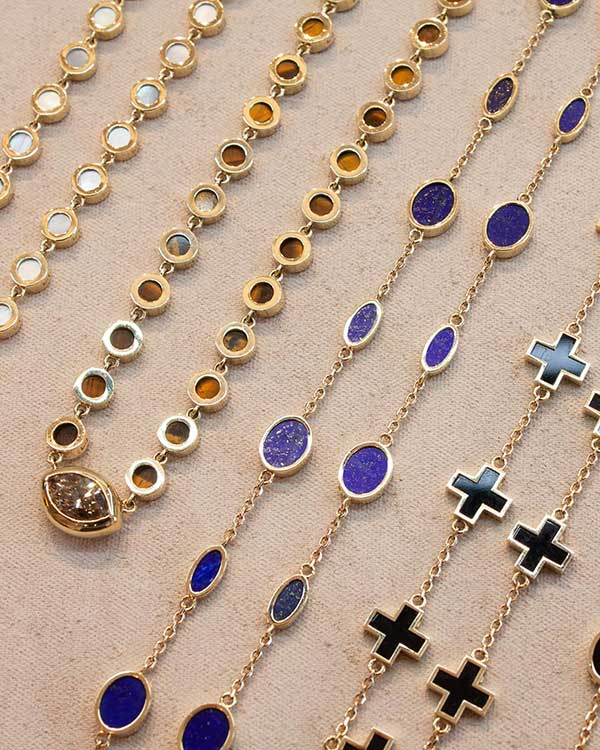 Gemstone Chain Necklaces Luis Morais