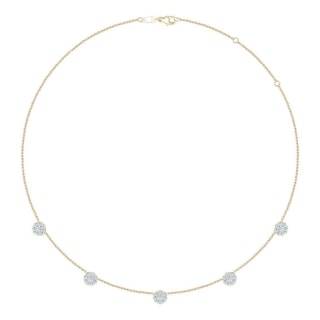 Sam's Club Lab Created Diamond Necklace in 14K Gold