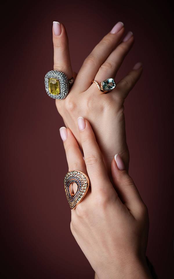 Zome rings