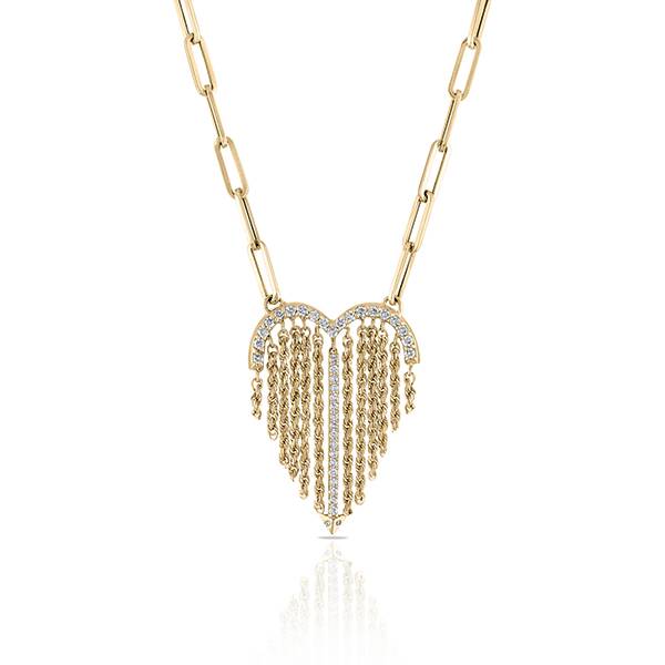 kWIT Fringe Flapper Necklace