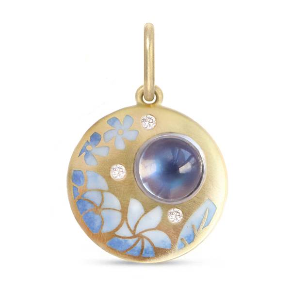 Gwen Barba moonstone pendant