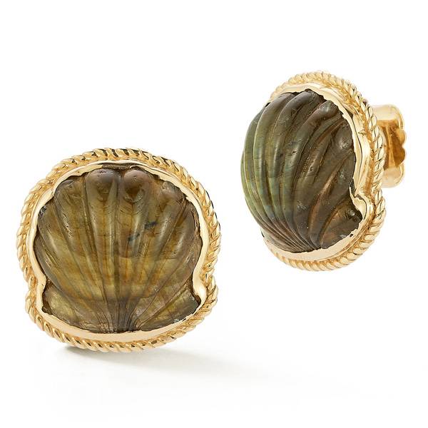 Garland Collection labradorite earrings