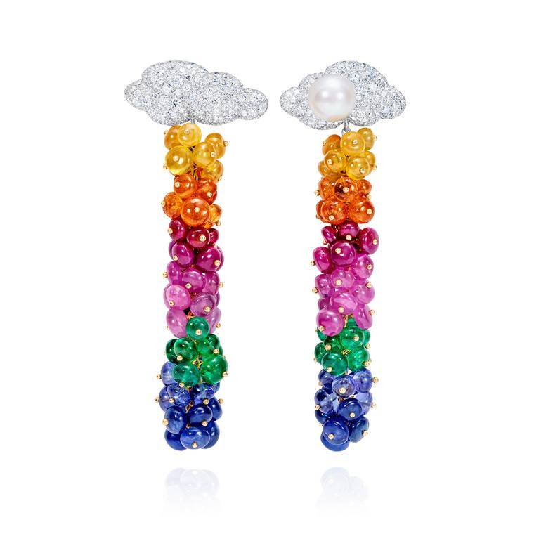 Iridiana earrings by Karina Choudhrie