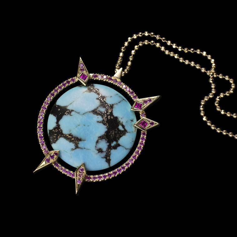 Turquoise pendant by Ben Day