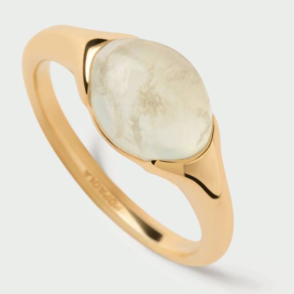 Pdpaola prehnite Bay ring