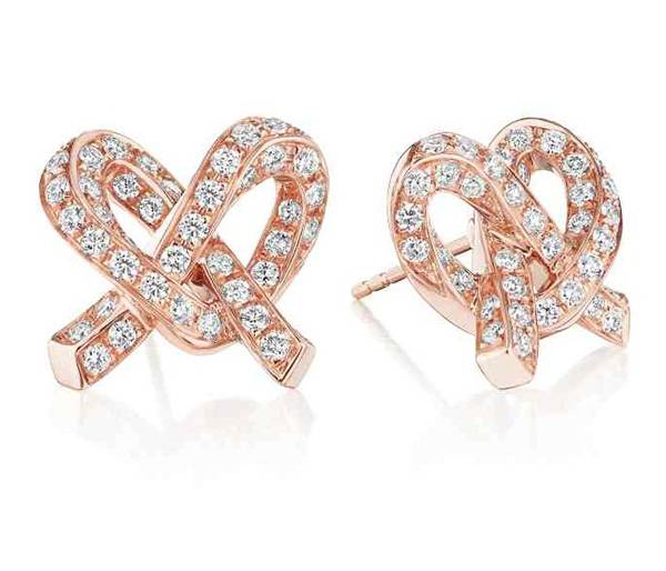 Verragio Highgrove ribbon earrings