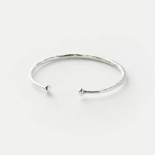 Sterling Silver Textured Cuff