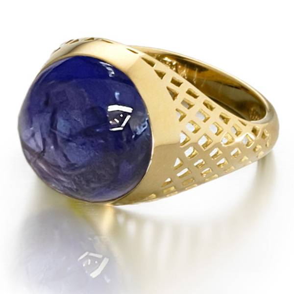 Ray Griffiths tanzanite pinky ring