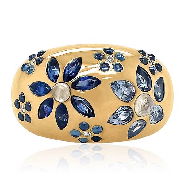 Claudia Mae flora nomad ring