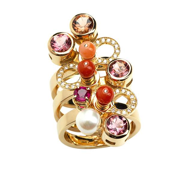 Nathalie Jean Microcosmos Rings
