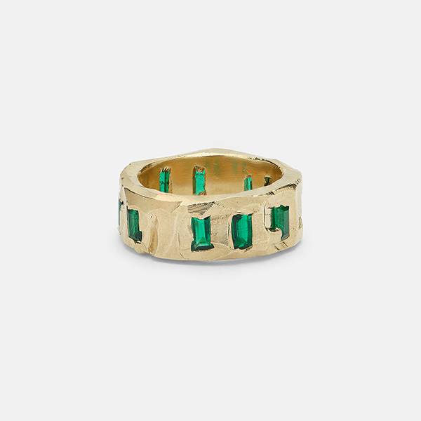 The Ouze emerald ring