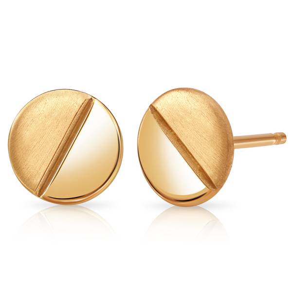 Onirikka Notch stud earrings