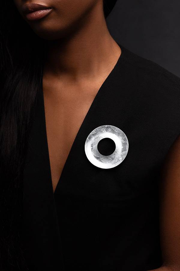 Isabella Bedlington Ripples Brooch