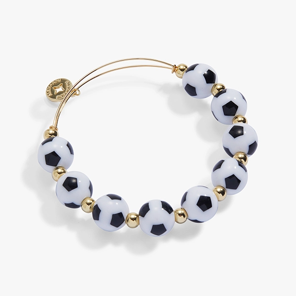 Alex + Ani soccer bracelet
