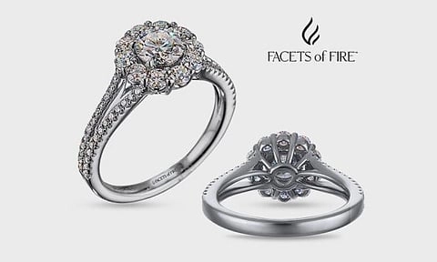 Facets of Fire Introduces "Hidden Heart" Engagement Rings, Celebrating the Romance of Vena Amoris