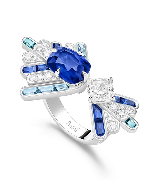 Piaget blue colors ring