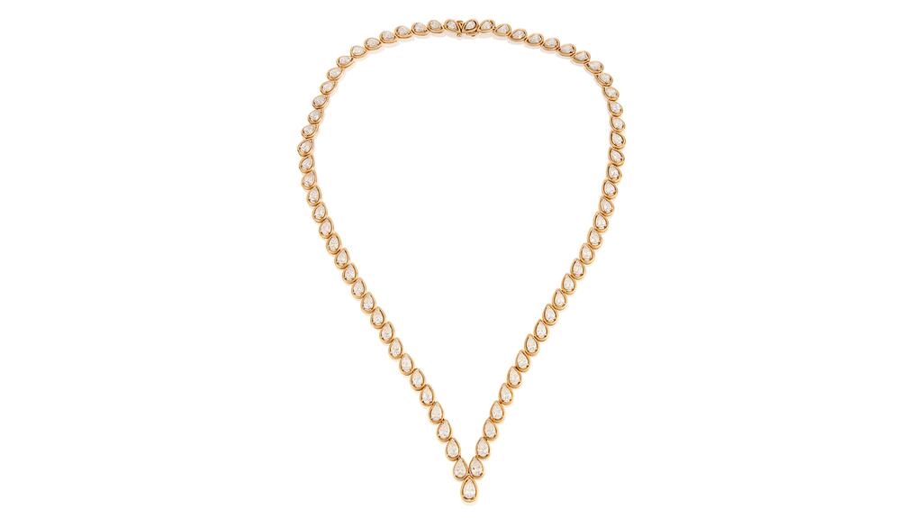 Oscar Heyman & Brothers for Cartier diamond necklace