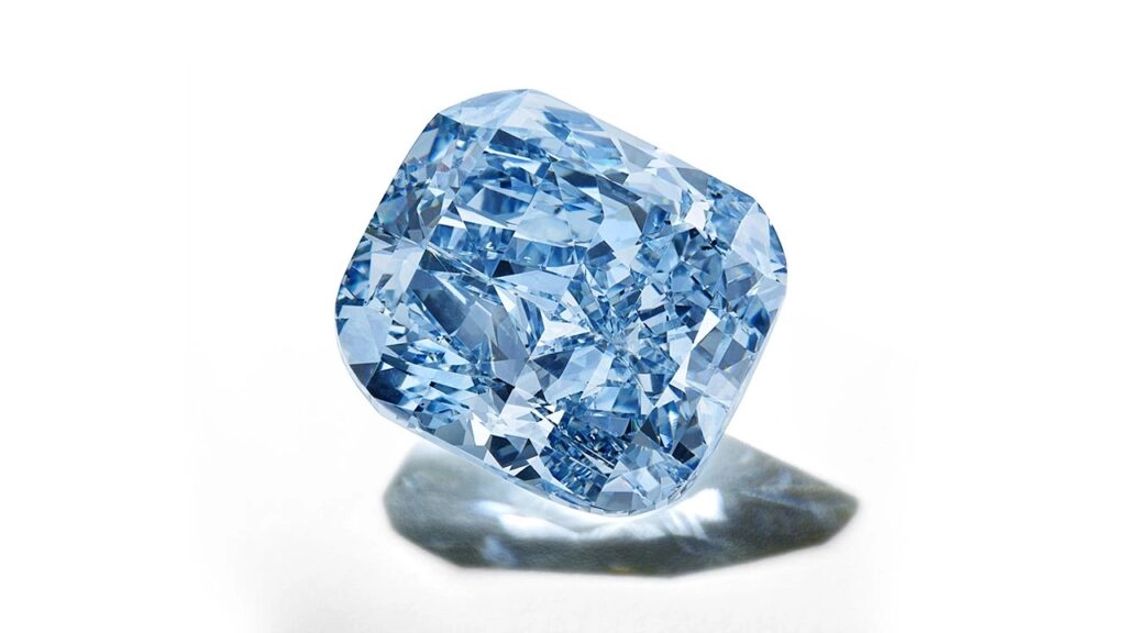 Mediterranean Blue diamond at the Sotheby’s High Jewelry sale in Geneva image