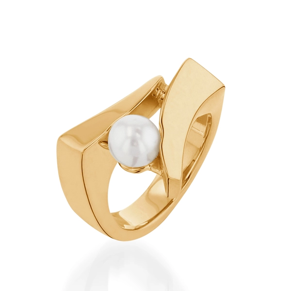 John Atencio Oyster pearl ring