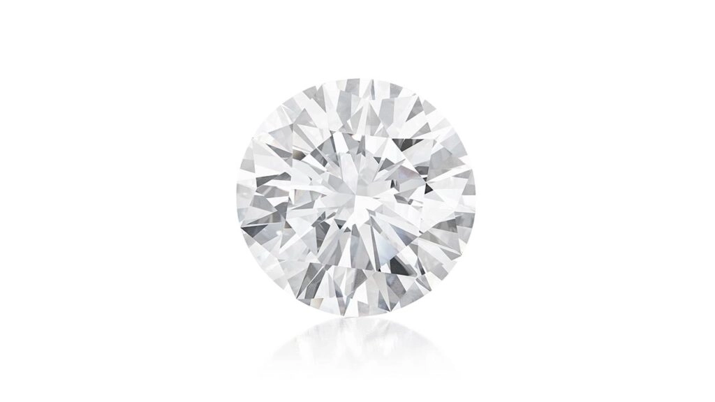 Round diamond at the Sotheby’s High Jewelry sale in Geneva image