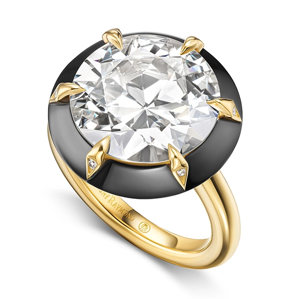 Briony Raymond buttonback diamond ring
