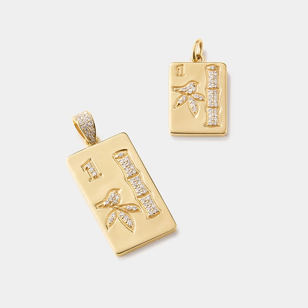 mahjong cove pendant necklace