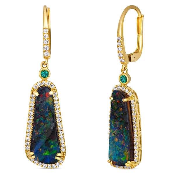 Le Vian boulder opal earrings