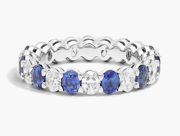 Sapphire Eternity Ring Blue Nile