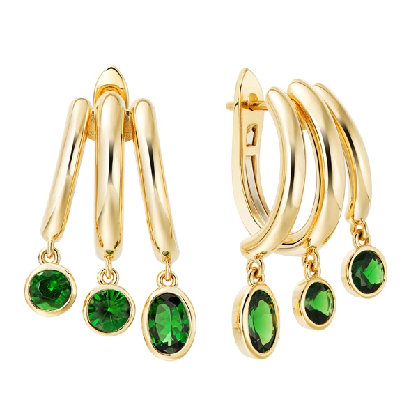 Robinson Pelham Treble drop earrings