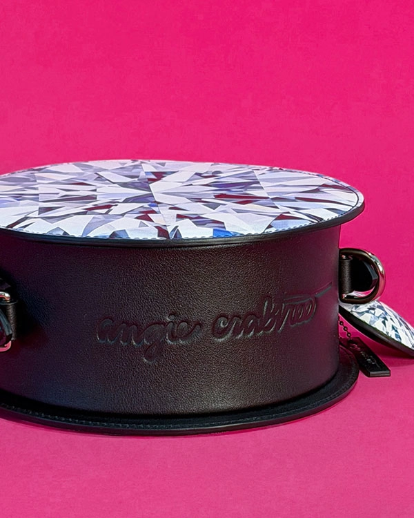 Diamond handbag Angie Crabtree