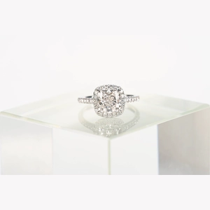 Cushion Diamond Ring