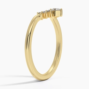 Lunette Lab Diamond Ring