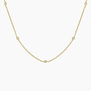 Marquesa Strand Diamond Necklace
