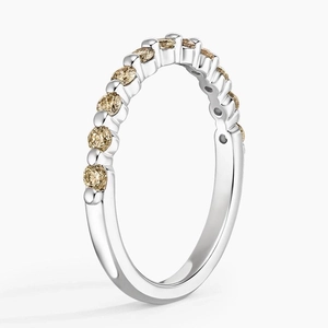 18K White GoldMarseille Champagne Diamond Ring (1/3 ct. tw.)
