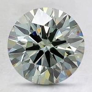 2.24 Ct. Fancy Green Round Lab Created Diamond